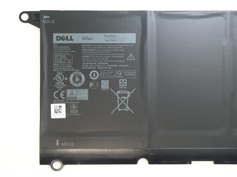 סוללה מקורית פנימית למחשב נייד Dell PW23Y